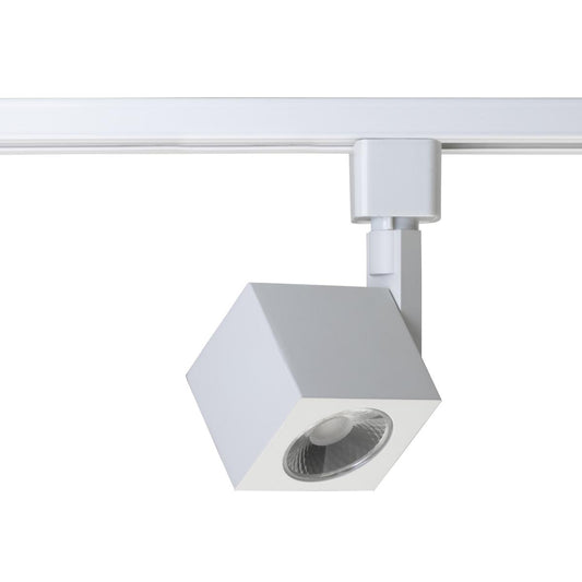 Satco TH461 1 Light - LED - 12W Track Head - Square - White - 24 Deg. Beam