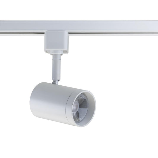 Satco TH471 1 Light - LED - 12W Track Head - Small Cylinder - White - 24 Deg. Beam
