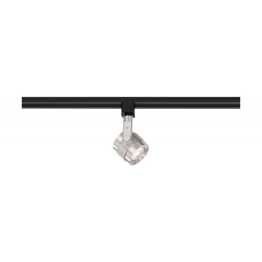 Satco TH498 LED 12 Watt Piston Track Head Brushed Nickel 24 deg. Beam Angle