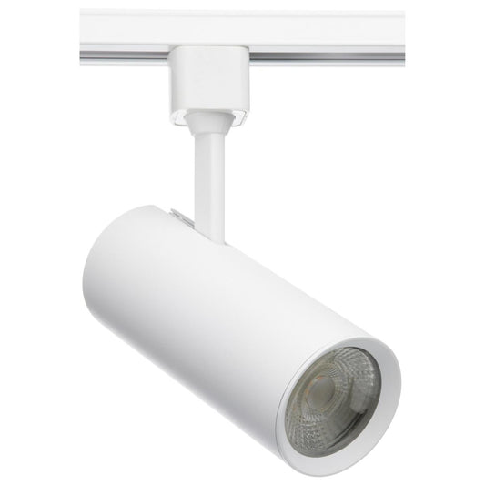 Satco TH611 20 Watt; LED Commercial Track Head; White; Cylinder; 24 Degree Beam Angle