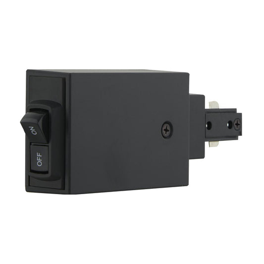 Satco TL114 600 Watt 120 Volt 5 Amp Black Track Live End Current Limiter