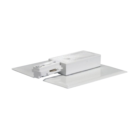 Satco TP152 Live End With Canopy White Finish