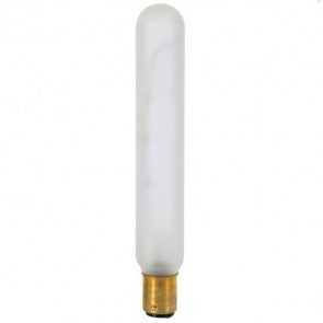 Satco S3249 25T6 1/2/DC/F 25W Frost T6.5 BA15d 130V