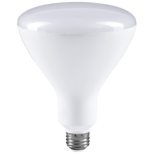 Replacement for EIKO 13082 L17WBR40/P/840/D 17W 1400LM BR40 Plastic 80CRI 4000K Dimmable E26 - NOW LED