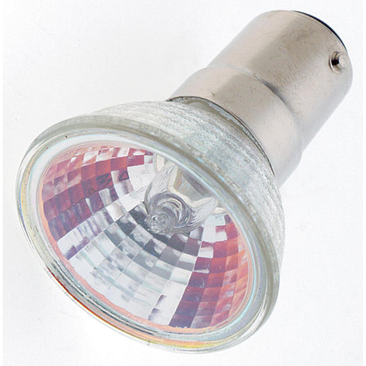 Replacement for Satco S1953 35MRC11/NFL DC BAY GDZ/C BA15D 35W MR11 - NOW 20W ONLY