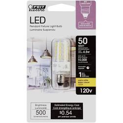FEIT BP50MC/830/LED  Mini Candelabra E11- 50 Watt Equivalent
